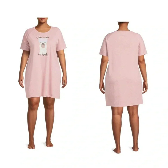 🆕 Plus Size Graphic Sleep Dress from Love at First Sight🆕 - Picture 1 of 9